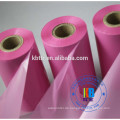 Typ des Druckerfarbbands Textiles Pflegeetikettendrucker-Rosa-Thermotransferband